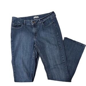 Lee Riders Womens Mid-Rise Bootcut Jeans Size 14 L Medium Blue Wash‎ Like New